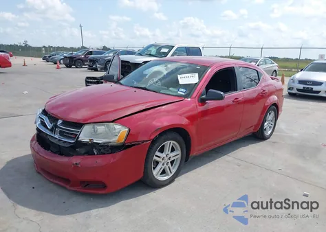 2013 Dodge Avenger Se from USA, damaged, VIN 1C3CDZAB5DN648730